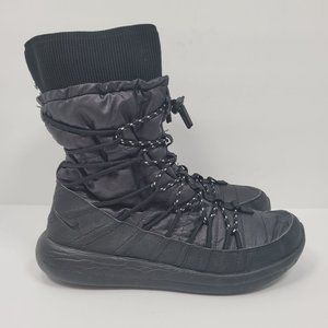 Nike Roshe Two High Women's Black Boots 861707-001 US Size 9